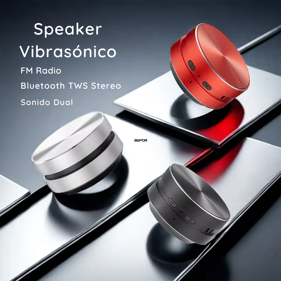 Speaker Vibrasónico | Equalizacion por Adhesion a Superficies