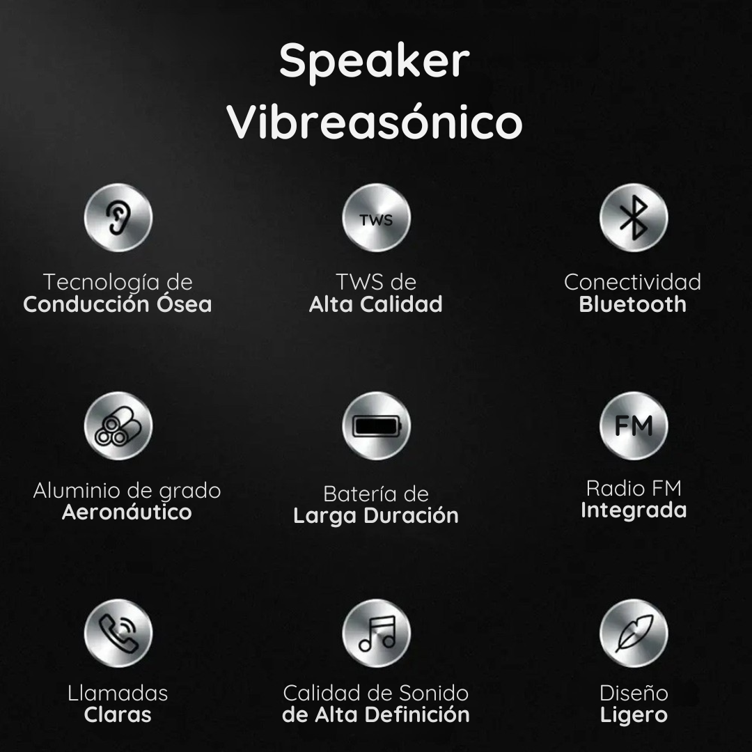 Speaker Vibrasónico | Equalizacion por Adhesion a Superficies
