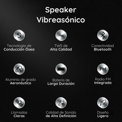 Speaker Vibrasónico | Equalizacion por Adhesion a Superficies
